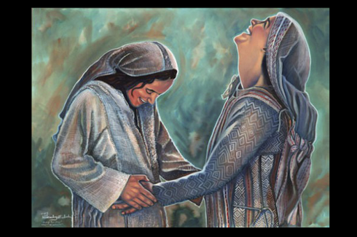the visit of the Virgin Mary to St. Elizabeth &#8211; pt