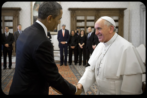Pope Francis Meets President Obama &#8211; pt