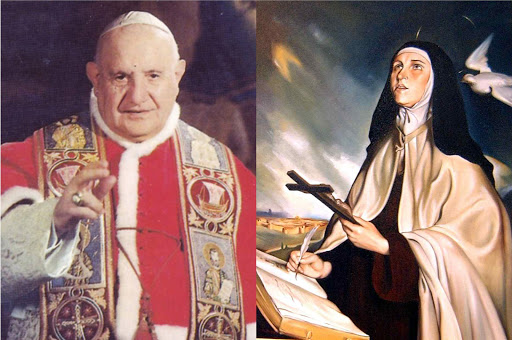 Giovanni XXIII e Santa Teresa D&#8217;Avila &#8211; pt