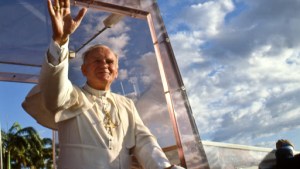 Pope John Paul II smiling – pt