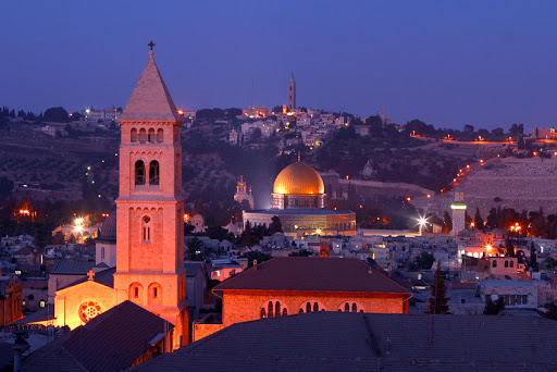 Jerusalem at dusk &#8211; pt
