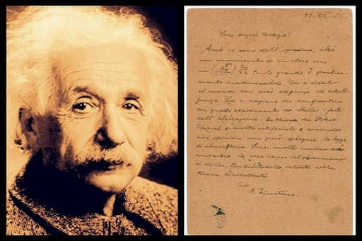 Lettera Albert Einstein a una studentessa &#8211; pt