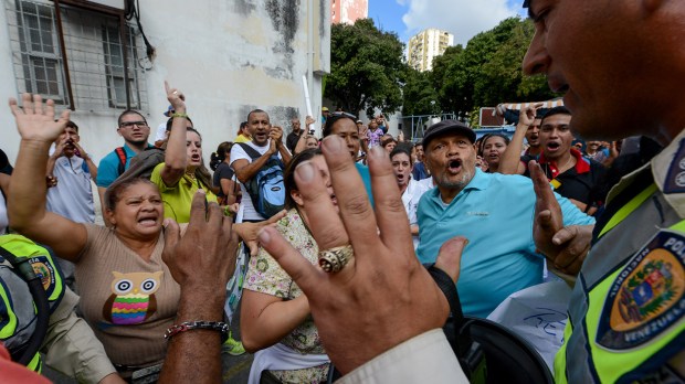 VENEZUELA-CRISIS-HEALTH-PROTEST