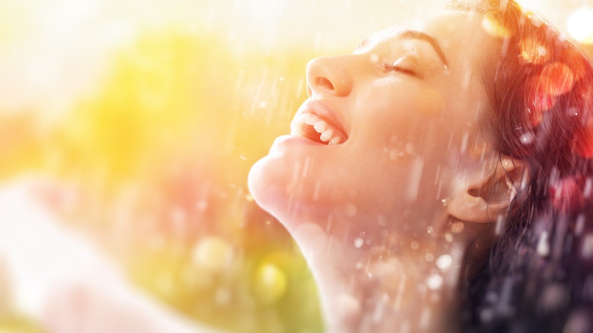 happy woman