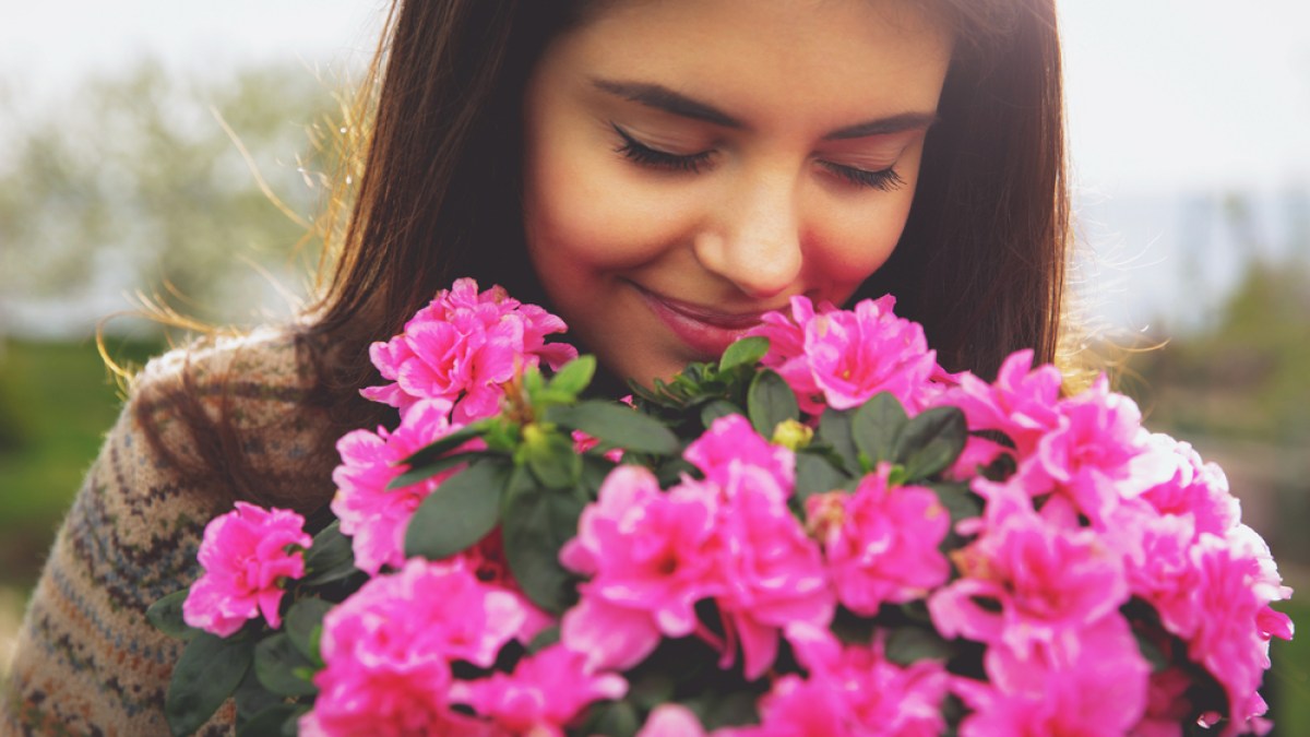 happy woman