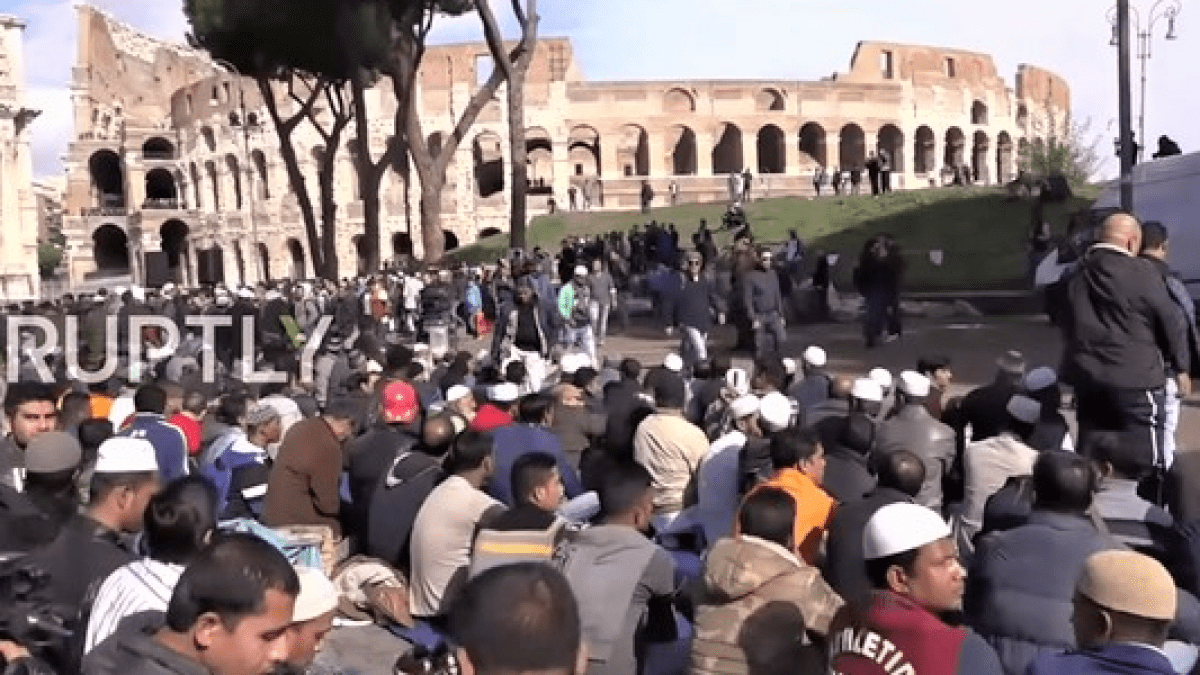 ruptly muslim colosseum