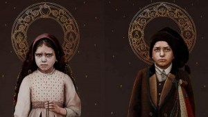 Santos Francisco e Jacinta detalhe