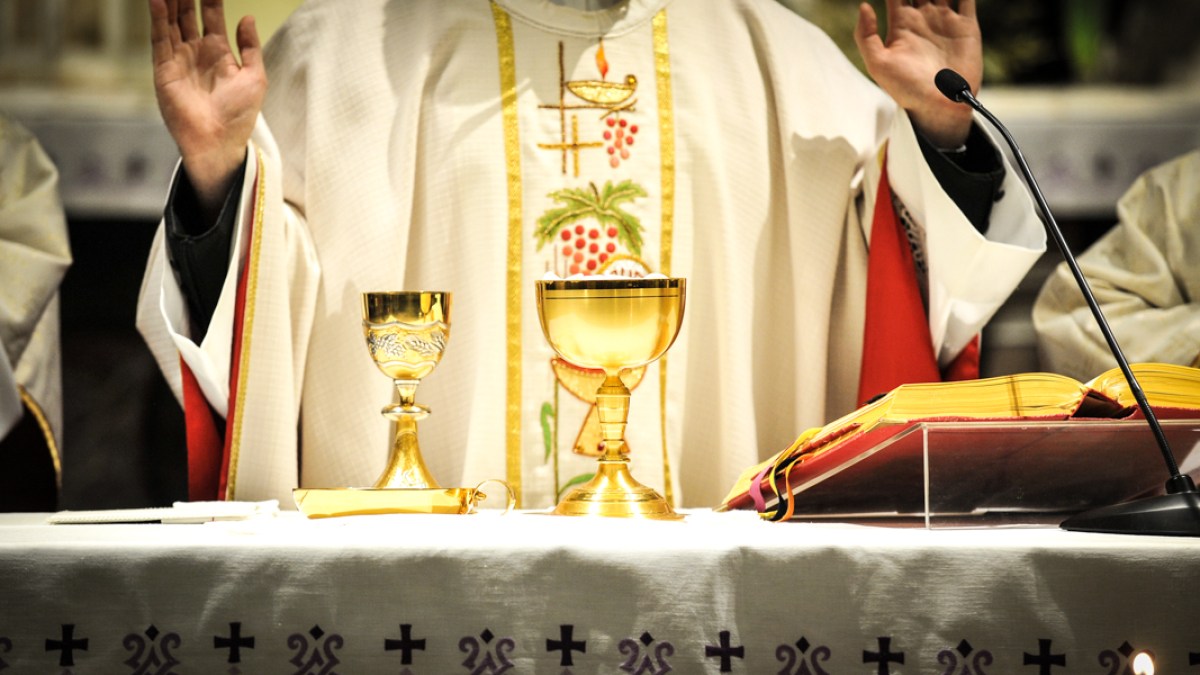 PRIEST WITH ALTER