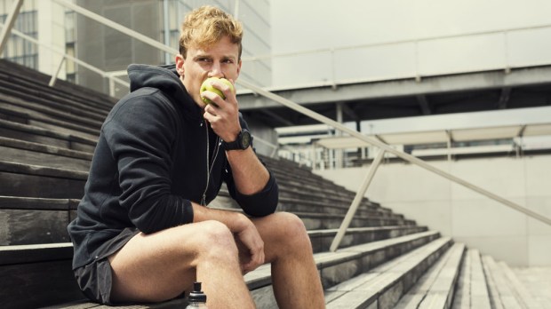 MAN,EXERCISE,EAT