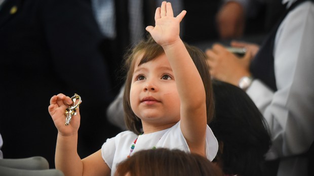 GIRL,WAVING