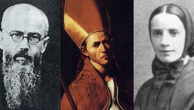 MAXIMILLIAN KOLBE,ST JANUARIUS,ST FRANCES CABRINI PD
