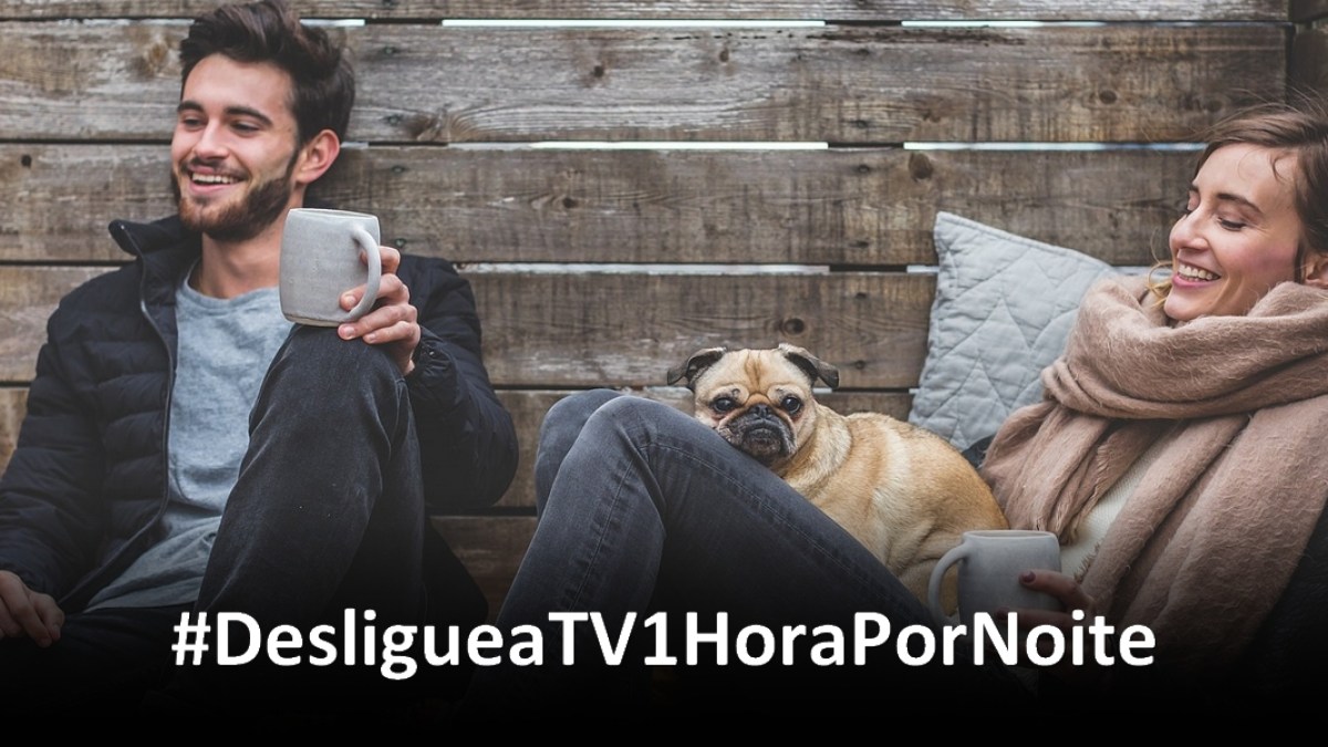 desligue a TV