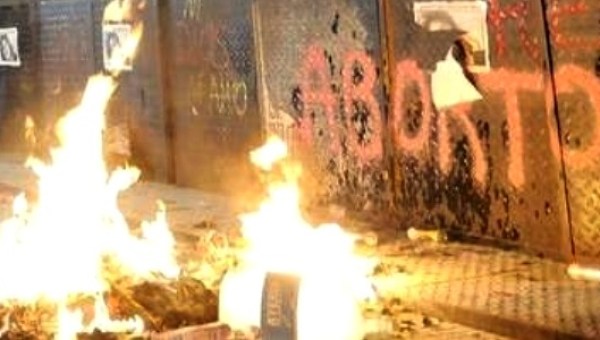 feministas vandalismo argentina