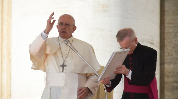 POPE FRANCIS,GENERAL AUDIENCE