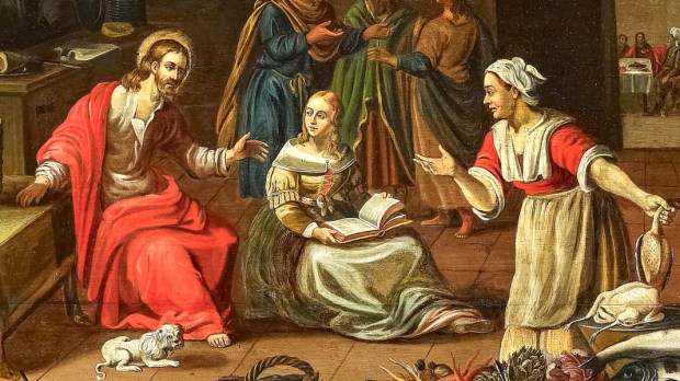 Marta, Maria e Jesus