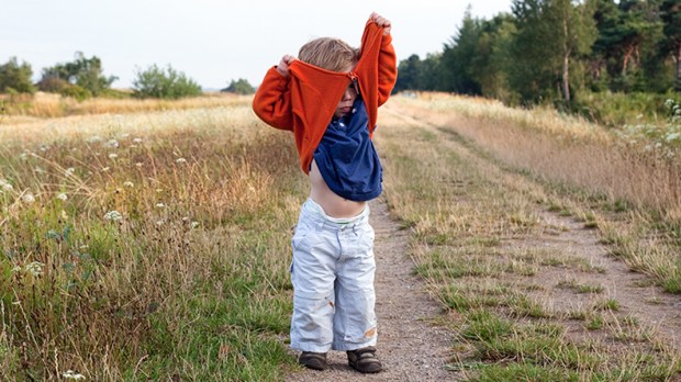 Child in Field