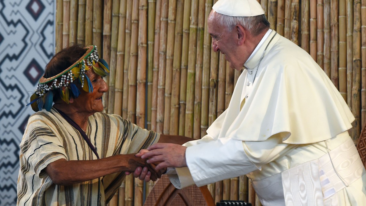 PERU-POPE-VISIT-INDIGENOUS