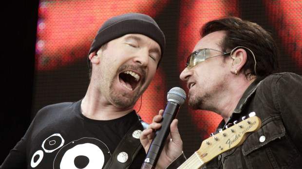 Live 8 Concert in London – U2 and Bono