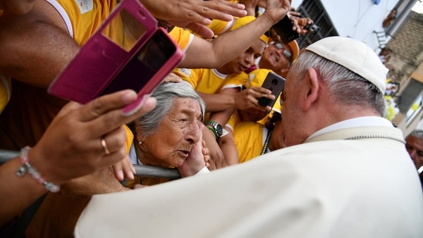 Dona Trinidad Papa Francisco