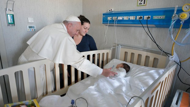 Pope Francis - Visit - Bambino Gesù - Rome