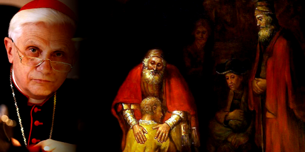 Cardeal Ratzinger e a parábola do filho pródigo
