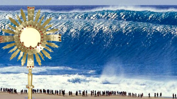 tsunami milagre Santíssimo
