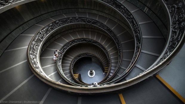 BRAMANTE,STAIRCASE,VATICAN