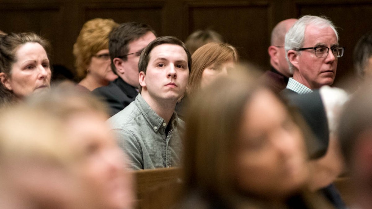 MAN LOOKING OFF