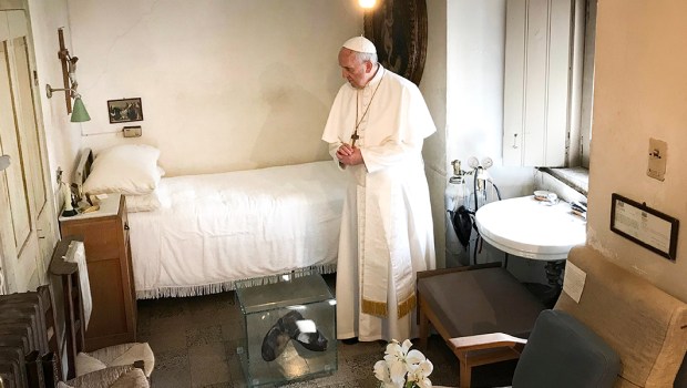 PADRE PIO,POPE FRANCIS