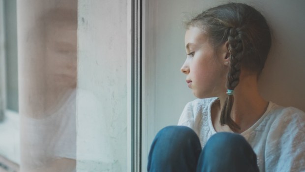 SAD GIRL LOOKING