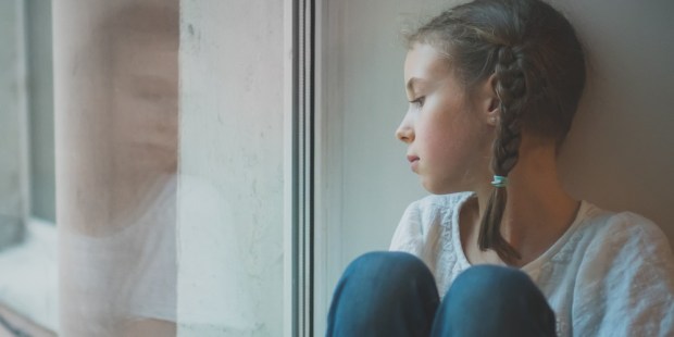 SAD GIRL LOOKING