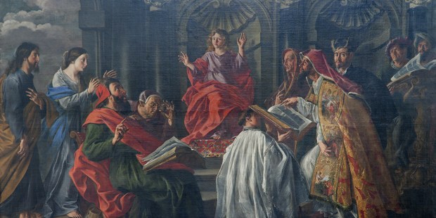 JESUS CHRIST TEACHING IN THE TEMPLE