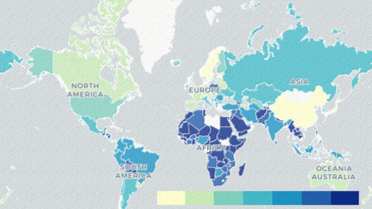 Mapa religião