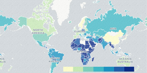 Mapa religião