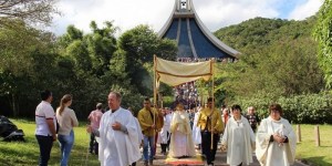 Santuário catarinense da Madre Paulina fará “tapetes solidários” de Corpus Christi