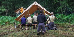 Oração da noite para acampamentos
