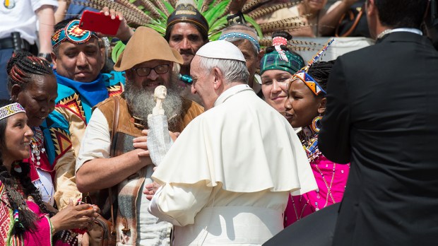 POPE FRANCIS,NATIVES,INDIGENOUS