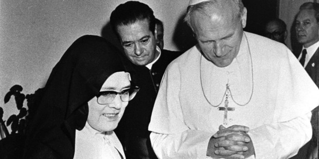 João Paulo II e Irmã Lúcia