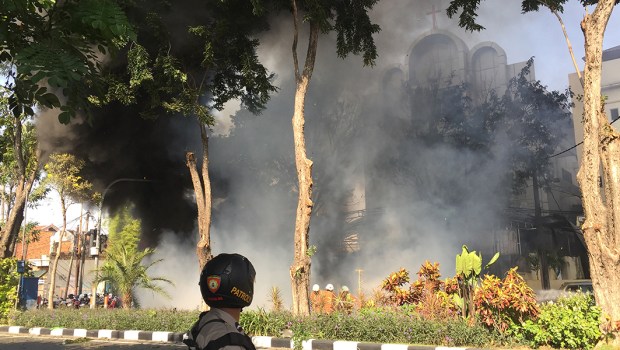 INDONESIA ATTACKS CHURCH