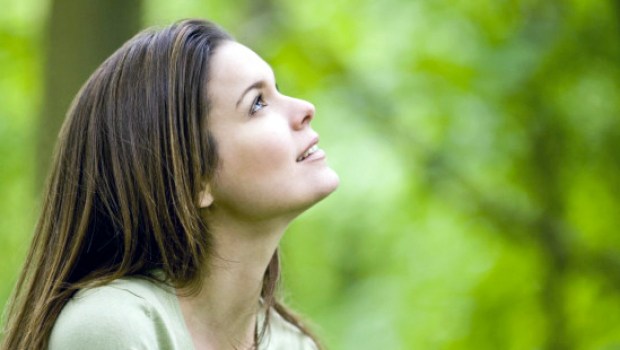 WOMAN LOOKING