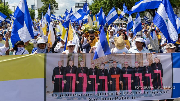 Nicarágua a favor dos bispos