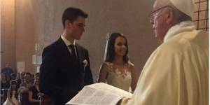 O Papa no meu casamento: o testemunho da noiva