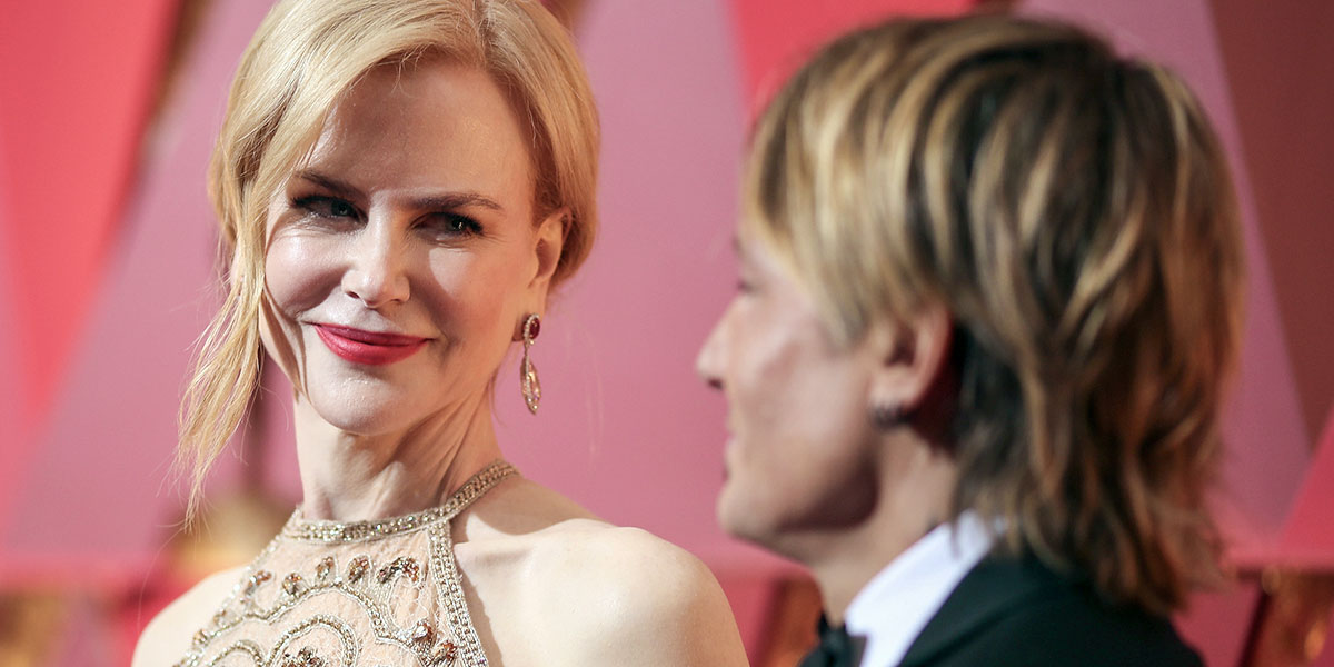 NICOLE KIDMAN AND KEITH URBAN