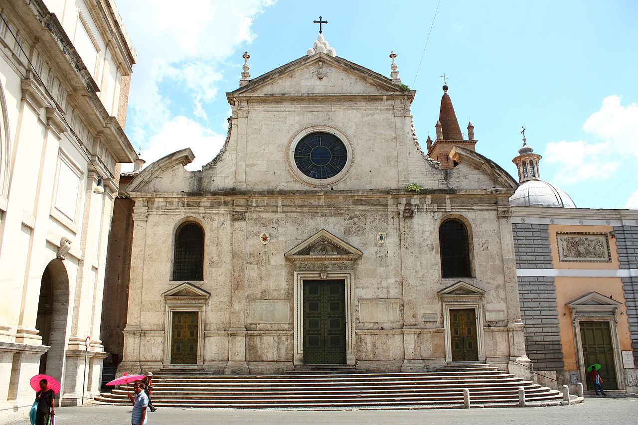Basilica_di_Santa_Maria_del_Popolo_-_Facade