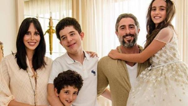 Celebridades e filhos com necessidades especiais: Marcos Mion e família