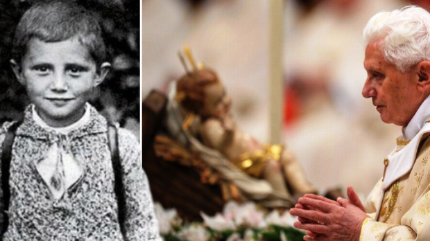 Bento XVI criança Natal