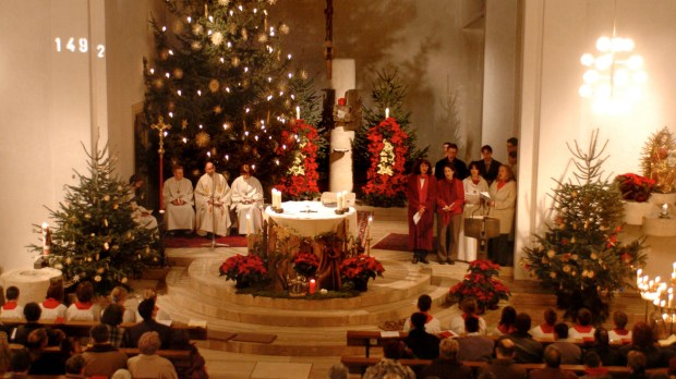 Cantos natalinos na Missa de Natal