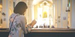 WOMAN,PRAYER,MASS