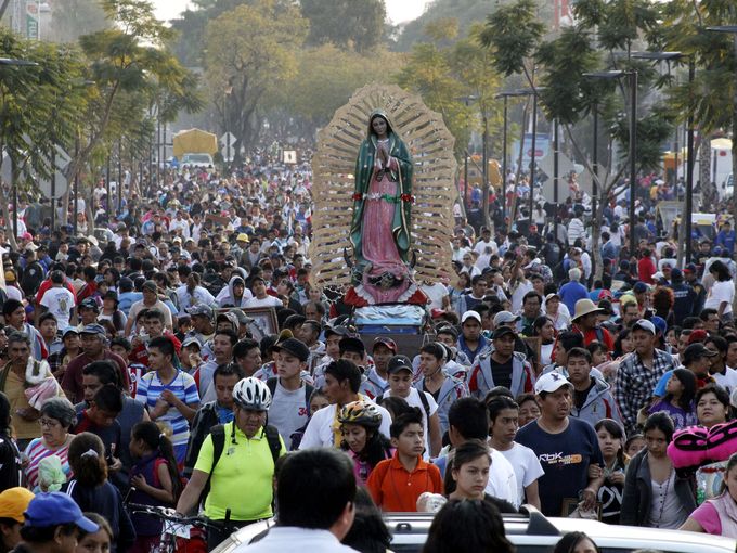 PILGRIMAS; OUR LADY OF GUADALUPE
