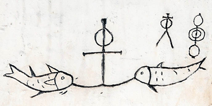 FISH,ANCHOR,SYMBOL